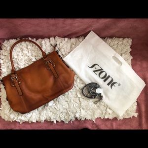 S-Zone Leather Bag